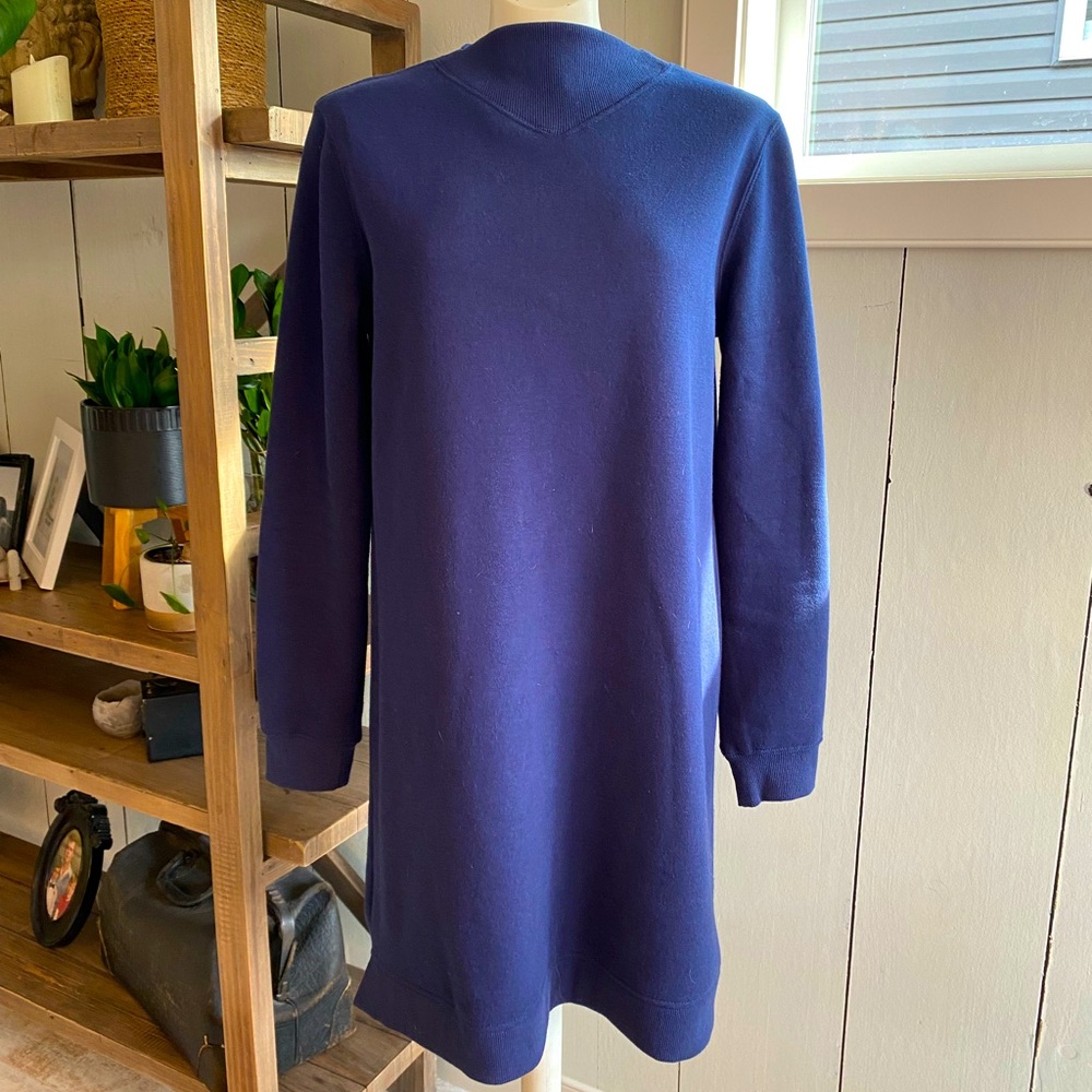 Brand new blue Sweater dress S